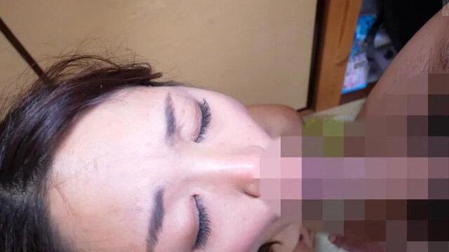 亭主の粗チンでは満足できない義母が義息のチンポを上下の口で貪り快楽のため腰振り疼きっぱなしの膣奥を求め続ける！