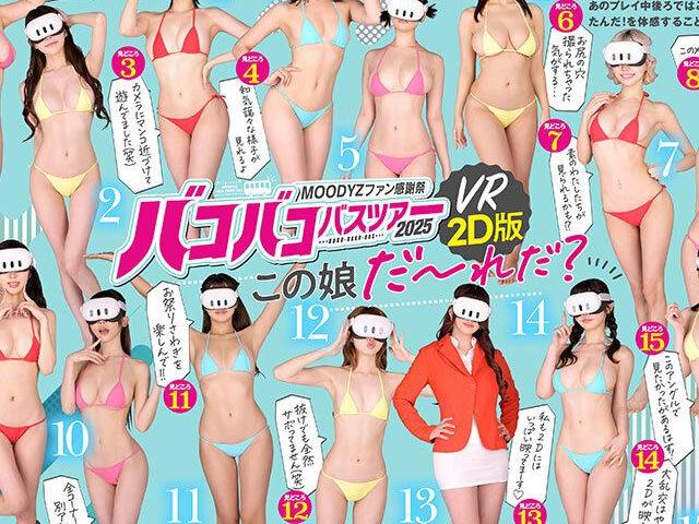 ファン感謝祭バコバコバスツアーの裏側を2Dカメラが捉える。VRでは見えなかった多アングルのフェラやSEXが別視点で展開していく…♡